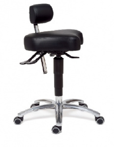 Стул Ergosolex, цвет черный, без подлокотников