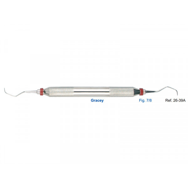 Кюрета парадонтологическая Gracey, форма 7/8, ручка CLASSIC, диаметр 10 мм