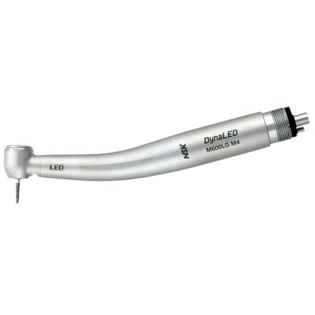 DynaLED M600LG M4 - турбинный наконечник со стандартной головкой, с генератором света | NSK Nakanishi (Япония)