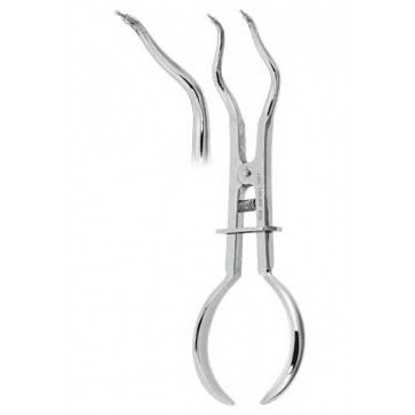 Щипцы д/установки креплений "Раббер Дам", 17,5 см, Asa Dental (Италия)