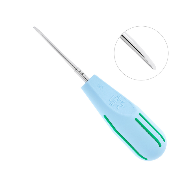 Directa S2S - люксатор периотом с укороченной прямой и острой закругленной рабочей частью, ширина 2 мм | Directa Dental (Швеция)