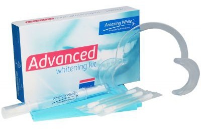 Amazing White Advanced 16% набор для чувствительных зубов и экспресс-отбеливания.