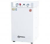 Remeza КМ-24.OLD15КМ - безмасляный компрессор для 2-x стоматологических установок, с осушителем мембранного типа, с кожухом, с ресивером 24 л, 120 л/мин | Remeza (Белоруссия)