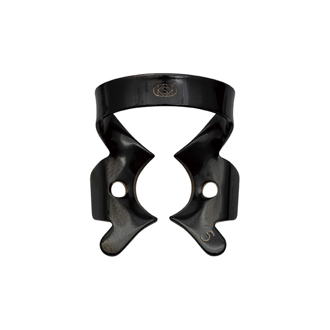 Кламмер для раббердама №5 Black с черным оксидным покрытием | Dentech Corporation (Япония)