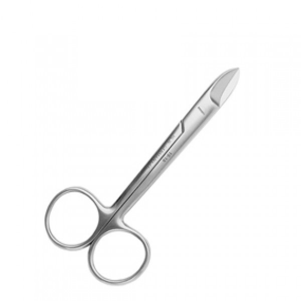 Ножницы коронковые прямые, 100 мм, зубчатые, HLW Dental Instruments (Германия)