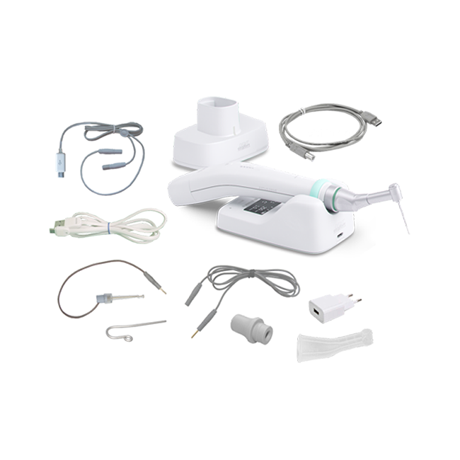 Эндомотор Estus Drive Plus со встроенным апекслокатором, с головкой RT, зарядкой и умной подставкой в комплекте | Геософт Дент (Россия)