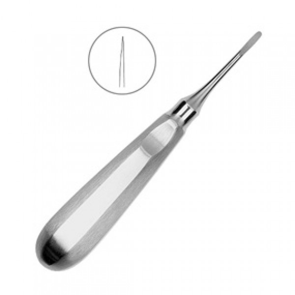 Люксатор прямой, 3 мм укороченный, HLW Dental Instruments (Германия)