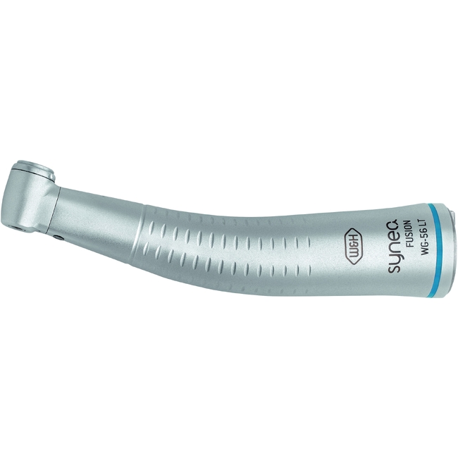 Synea Fusion WG-56 LT - угловой наконечник со светом и кнопочным зажимом бора, диаметр головки 9,5 мм, 1:1 | W&H DentalWerk (Австрия)