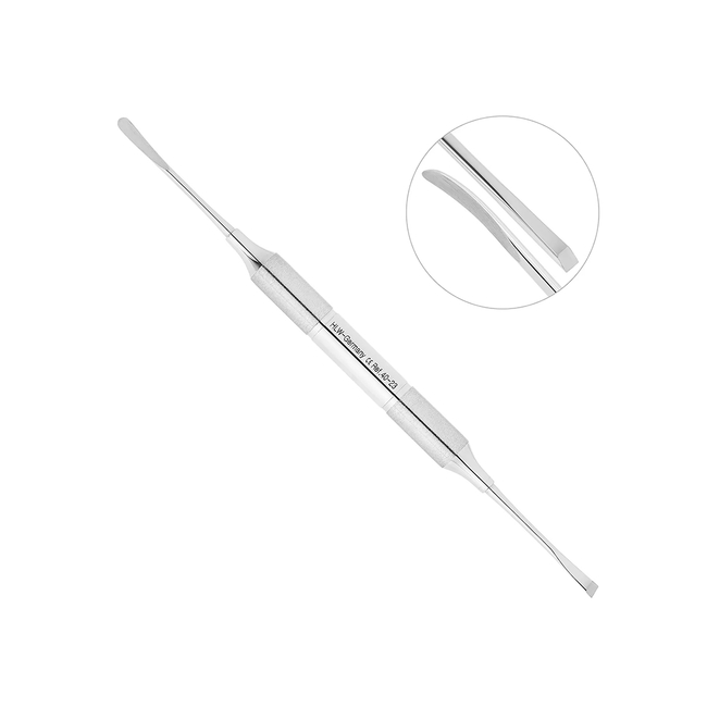 Распатор, ручка DELUXE, диаметр 10 мм, 3,5-3,5 мм | HLW Dental Instruments (Германия)