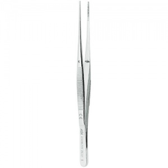 Пинцет хирургический, тонкий, прямой 10 см, ASA DENTAL(Италия)