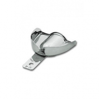 Ложка слепочная верхняя (M) без перфорации без бортиков, Asa Dental (Италия)