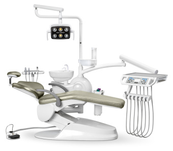 Стоматологическая установка Safety M2 нижняя подача, Бежевый