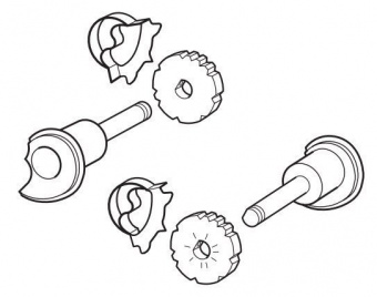 PDR-вставки (пара) для всех артикуляторов PROTAR evo | KaVo (Германия)
