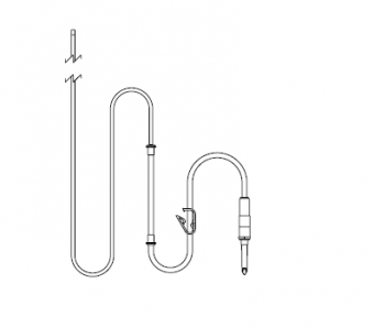 554/43 - ирригационная трубка | Carlo De Giorgi (Италия)