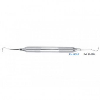 Скейлер парадонтологический, форма H6/H7, ручка DELUXE, диаметр 10 мм